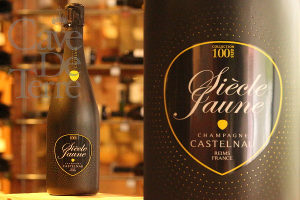 シャンパーニュ ド カステルノー シエクル ジョーヌ Champagne De Castelnau Brut Reserve Collection 100 Ans Siecle Jaune シャンパーニュ Cave De Terre Online Wine