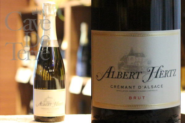 クレマン・ド・アルザス　ブリュット　アルベール・ヘルツ/Albert Hertz Cremant de Alsace Brut/アルザス・スパークリング